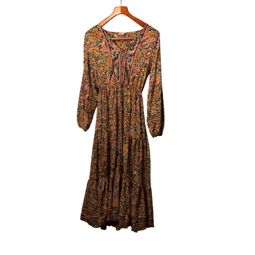 Anthropologie Boemo Maxi Dress  Hippy Boho M